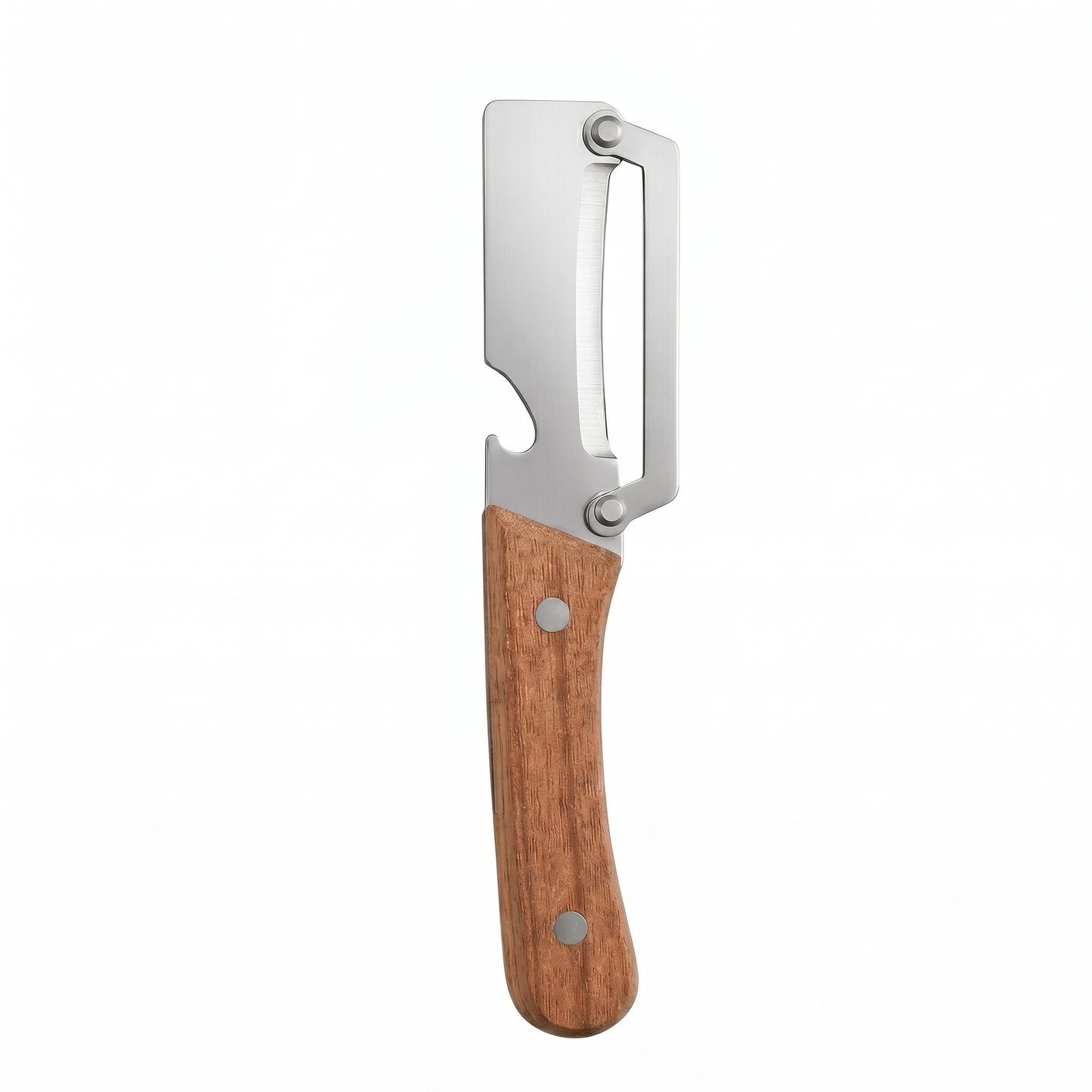 Stainless Steel Peeler & Shredder - Fast Fruit & Potato Skin Remover