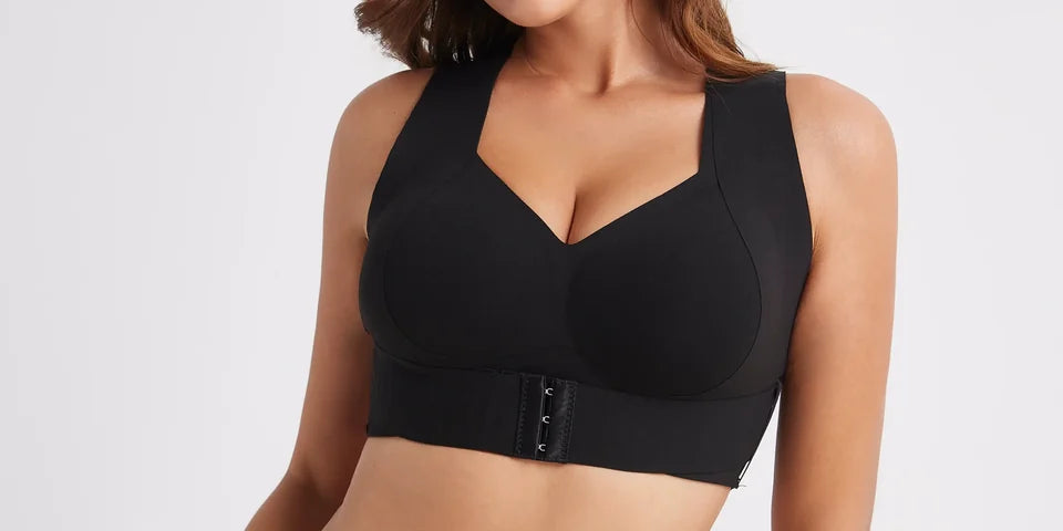 Wireless Posture Support Bra - Seamless Back-Smoothing Everyday Bra