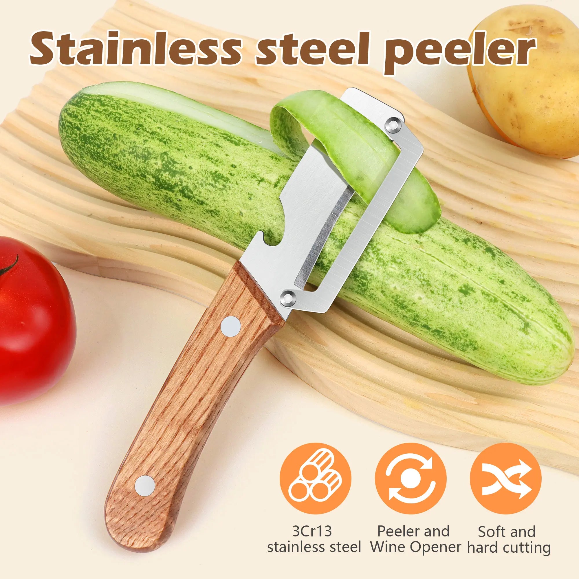 Steel Vegetable Peeler