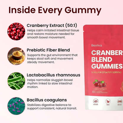 Berriva Cranberry Gummies