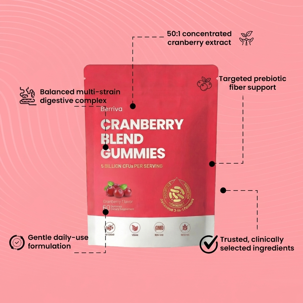 Berriva Cranberry Gummies