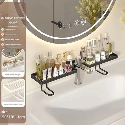 Bathroom Sink Organizer - Countertop Caddy For Soap, Sponges & Toiletries