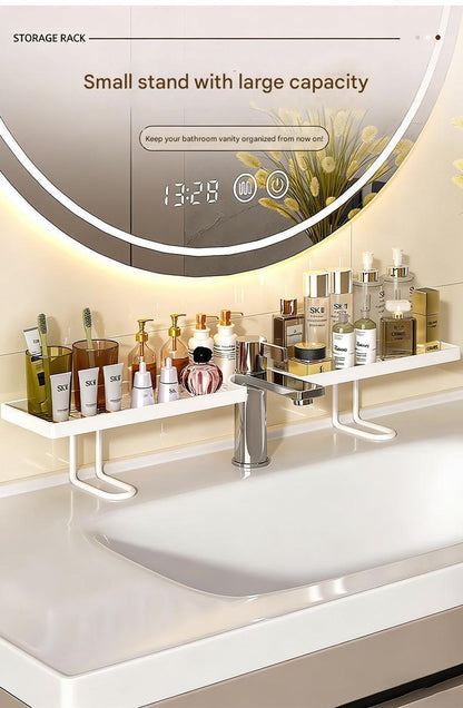 Bathroom Sink Organizer - Countertop Caddy For Soap, Sponges & Toiletries