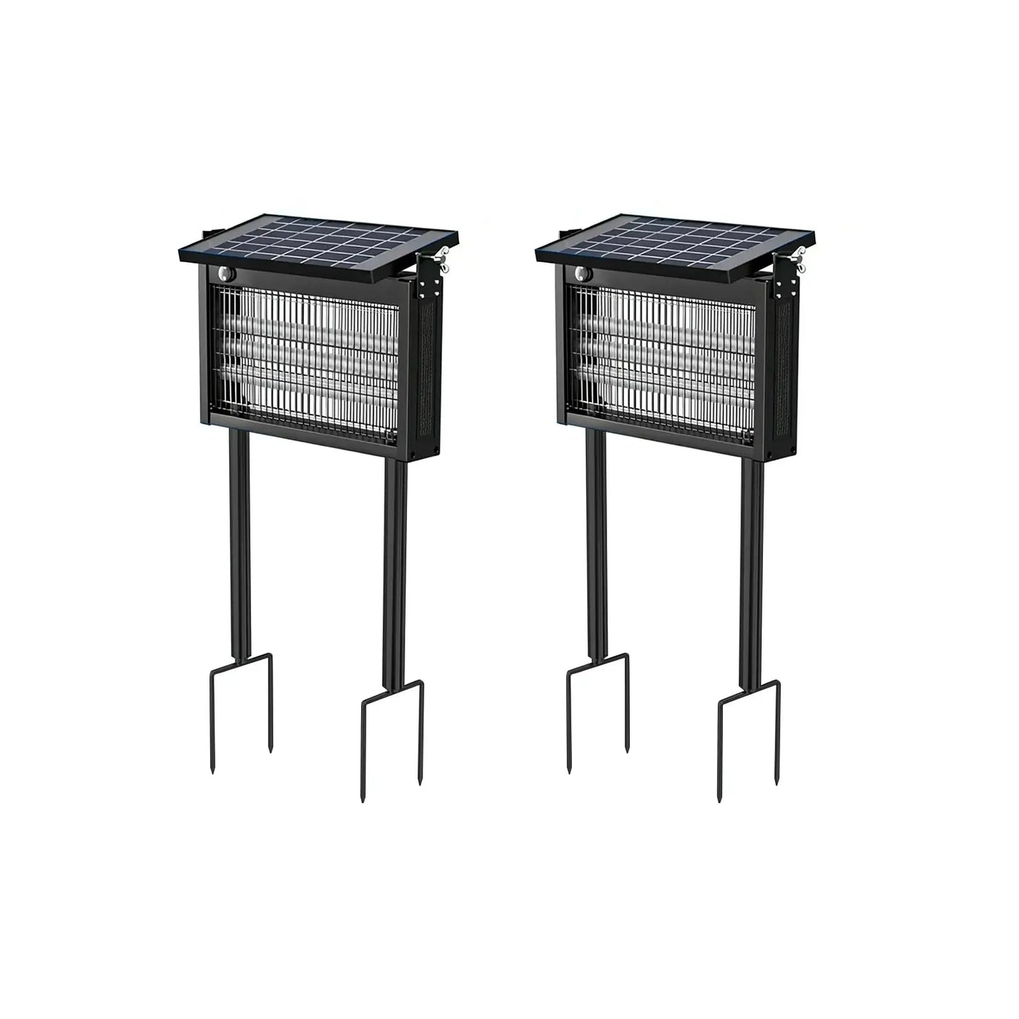 Mosquito Forcefield - Solar Powered Bug Zapper for Mosquitos, Flies, Wasps, Fruit Flies