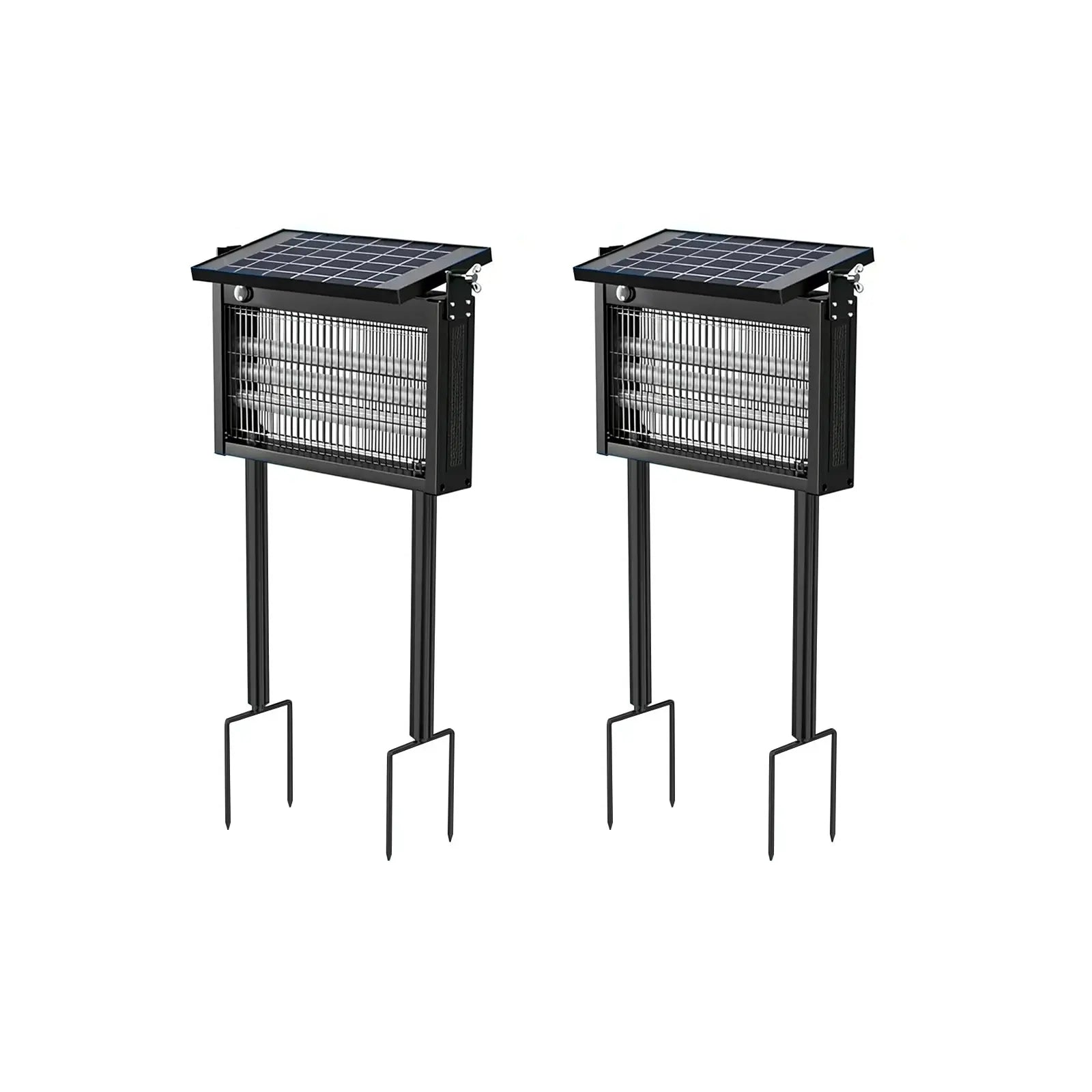 Mosquito Forcefield - Solar Powered Bug Zapper for Mosquitos, Flies, Wasps, Fruit Flies