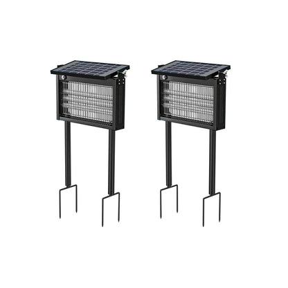 Mosquito Forcefield - Solar Powered Bug Zapper for Mosquitos, Flies, Wasps, Fruit Flies