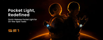 Mini Pocket Flashlight - Rechargeable Portable EDC Work Light