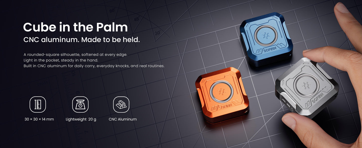 Mini Pocket Flashlight - Rechargeable Portable EDC Work Light