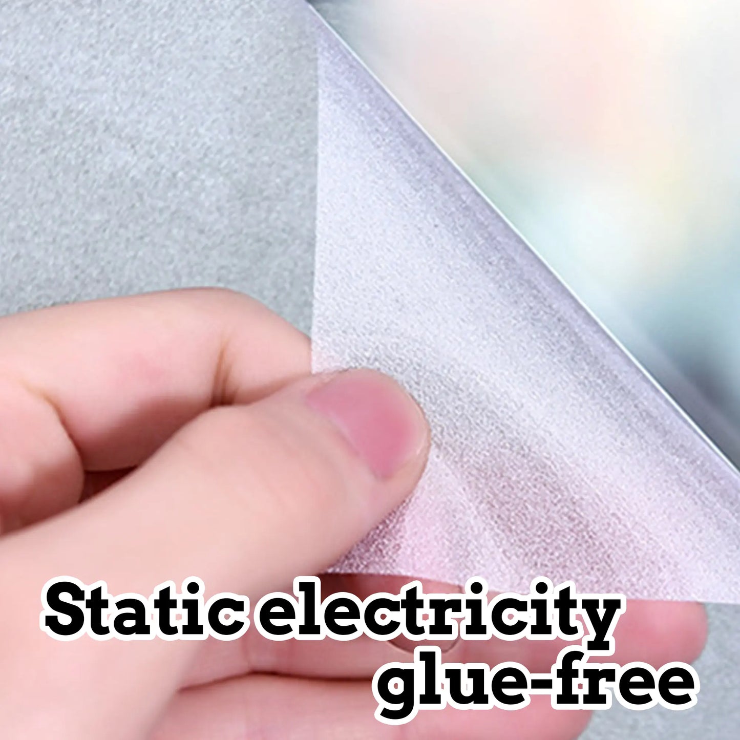 One-Way Privacy Window Film - Heat Blocking Static Cling Home Tint