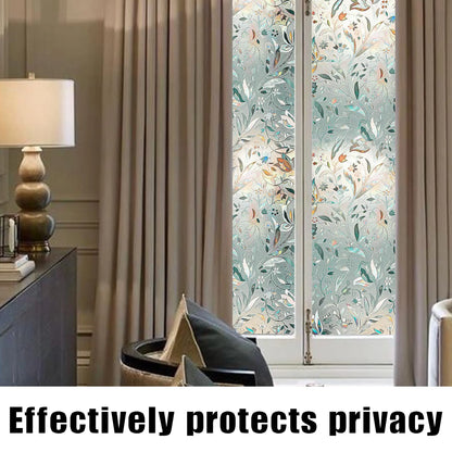 One-Way Privacy Window Film - Heat Blocking Static Cling Home Tint