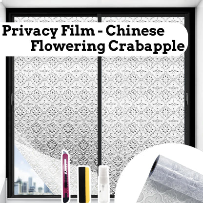 One-Way Privacy Window Film - Heat Blocking Static Cling Home Tint