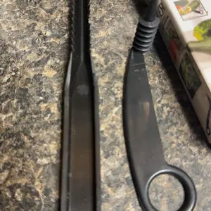 Spiral Peeler Knife - Vegetable Spiral Cutter & V-Knife Garnish Duo