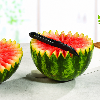 Spiral Peeler Knife - Vegetable Spiral Cutter & V-Knife Garnish Duo