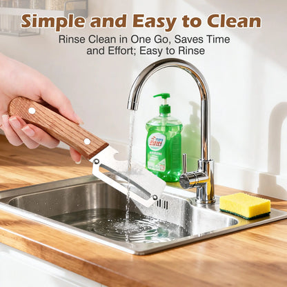 Stainless Steel Vegetable Peeler - Fast Fruit & Potato Skin Remover