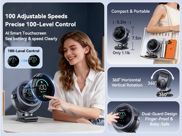 Car Portable Fan